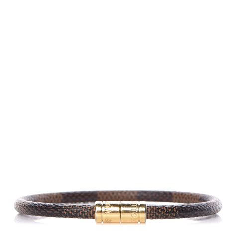 louis vuitton keep it bracelet fake|louis vuitton damier ebene bracelet.